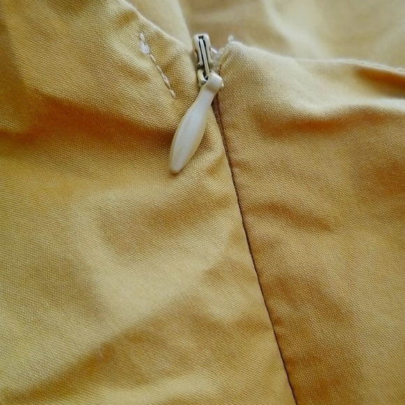 Strut & Bolt Golden One Shoulder Stylish Ruffle Top - Picture 5 of 7